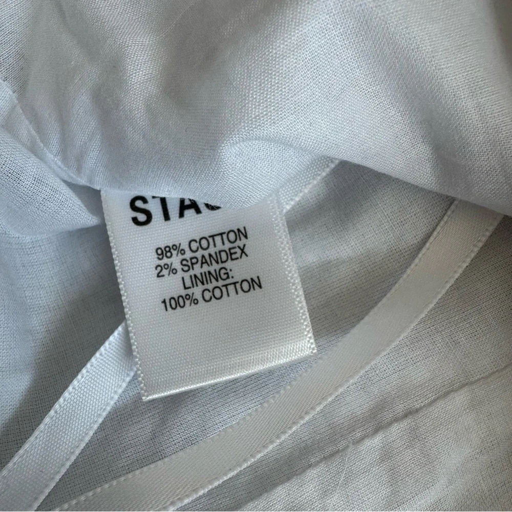 STAUD White Lina Top